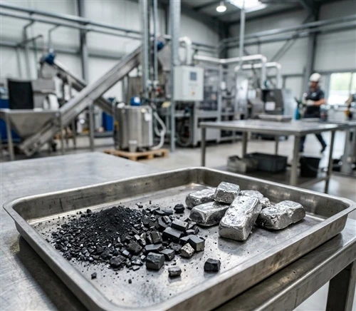 Door NdFeB-magneten te recyclen met gesmolten-zoutelektrolyse wordt magneetafval weer omgezet in ...